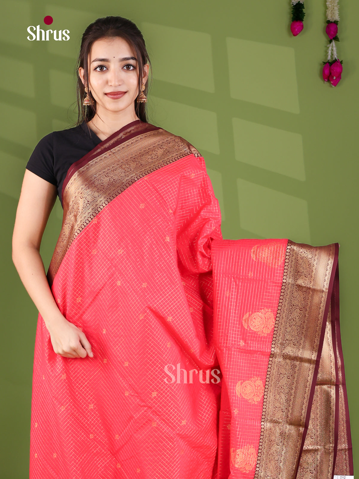 Semi Kanchipuram Saree - EJ26262