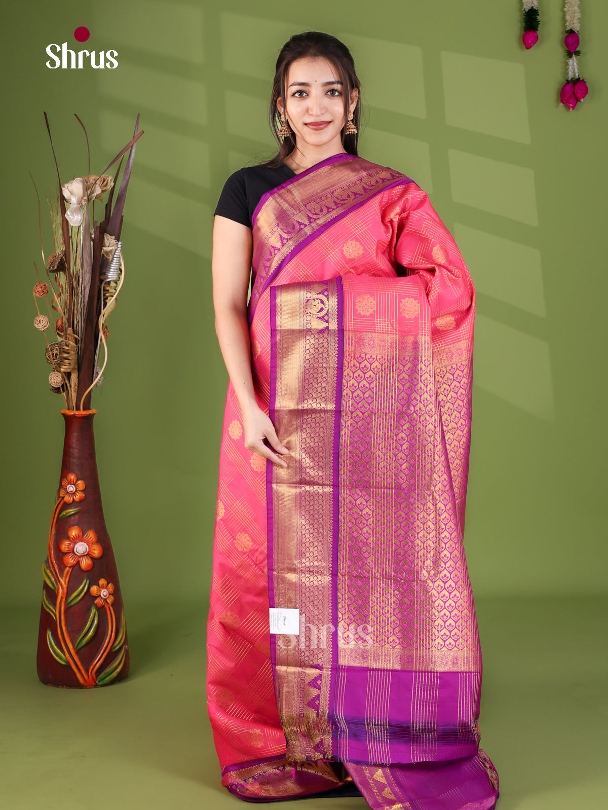 Semi Kanchipuram Saree - EJ26265