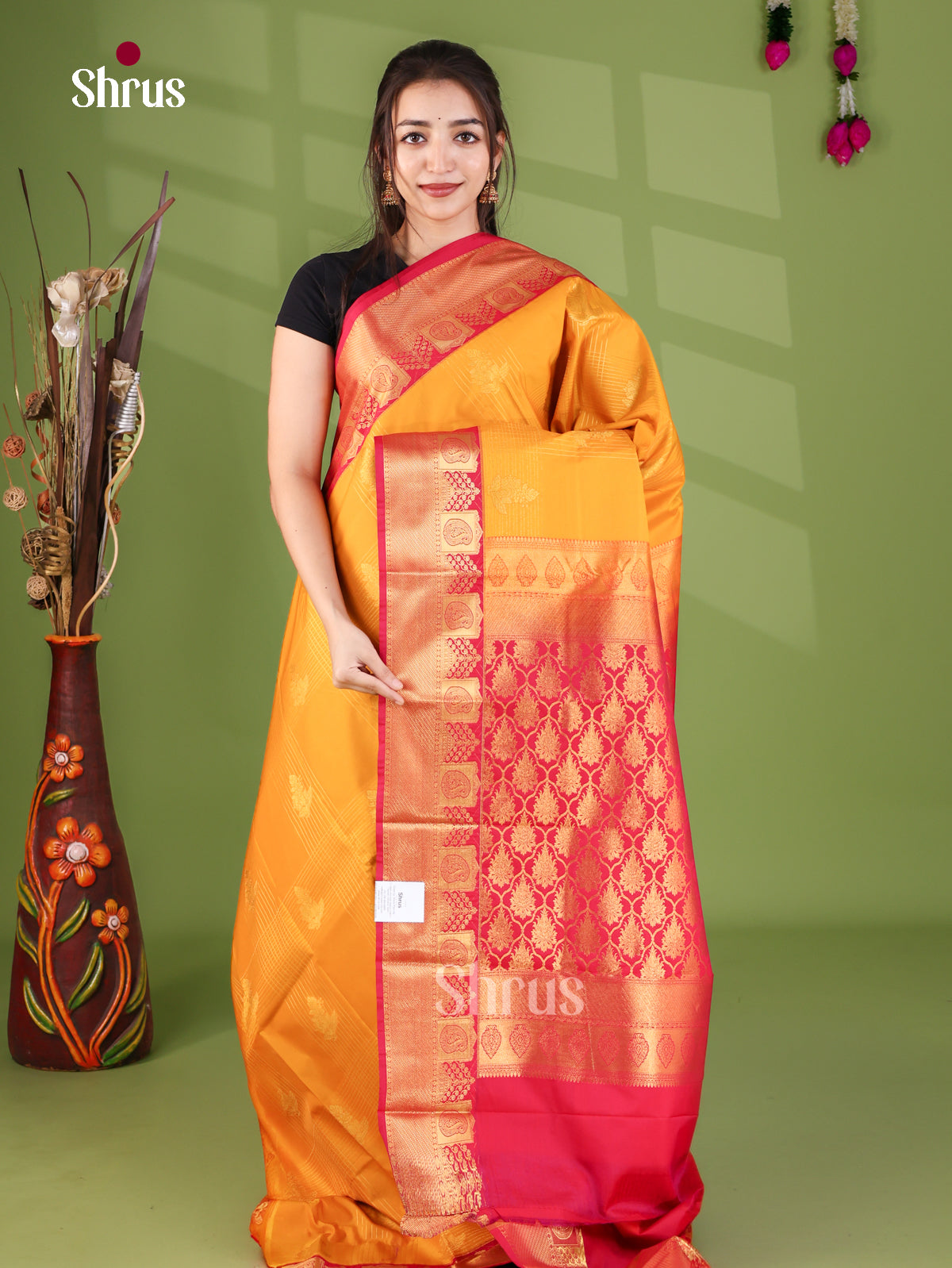 Semi Kanchipuram Saree - EJ26268