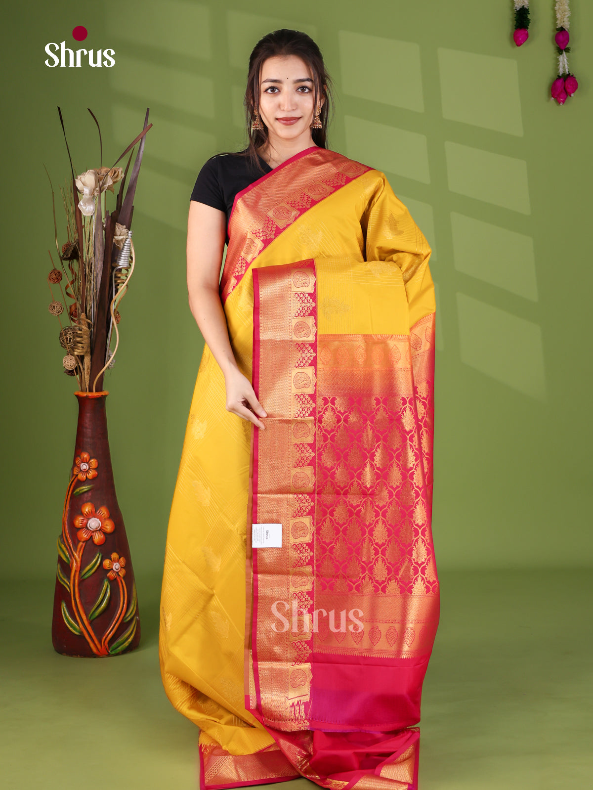 Semi Kanchipuram Saree - EJ26270