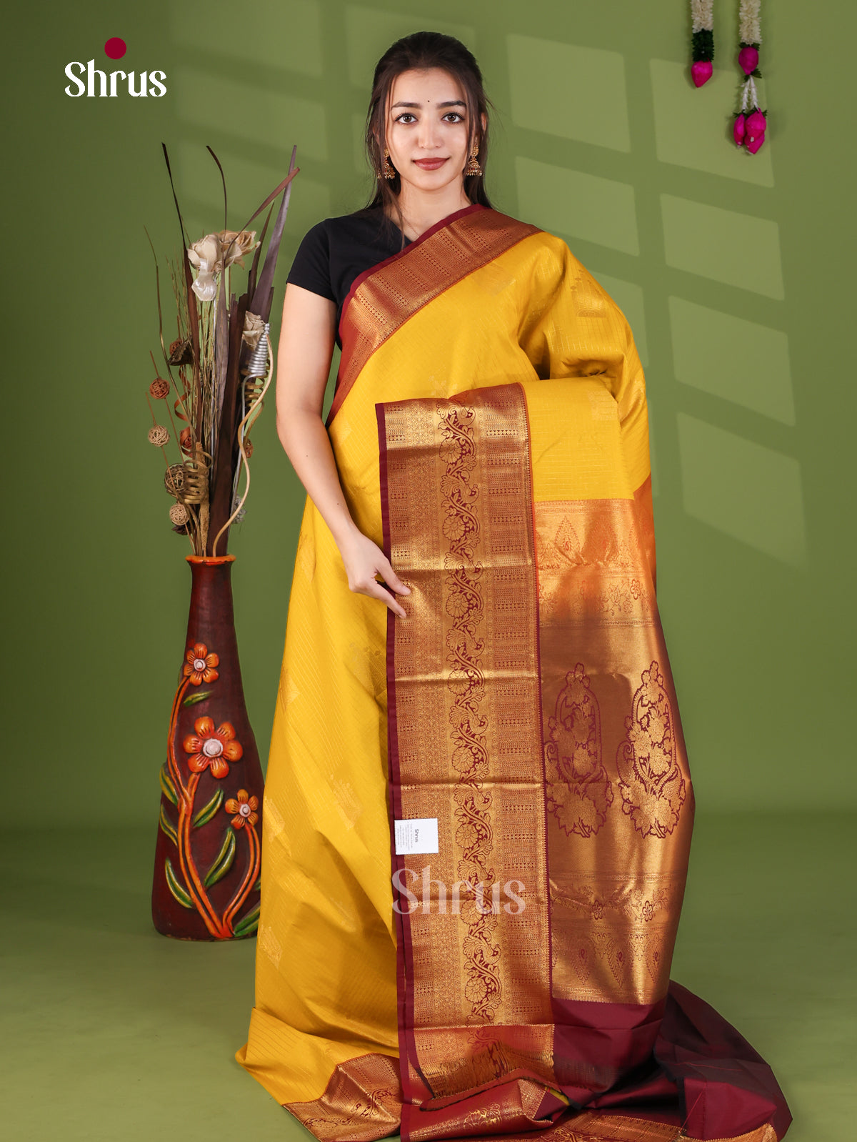 Semi Kanchipuram Saree - EJ26273