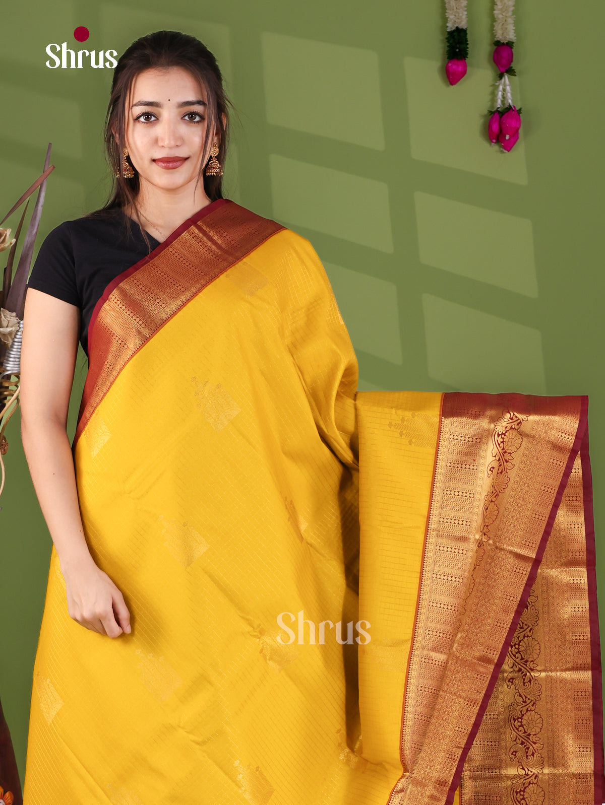 Semi Kanchipuram Saree - EJ26273