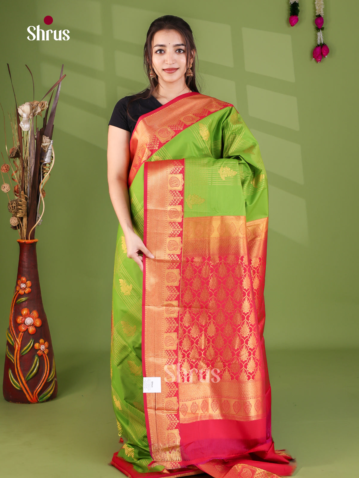 Semi Kanchipuram Saree - EJ26283