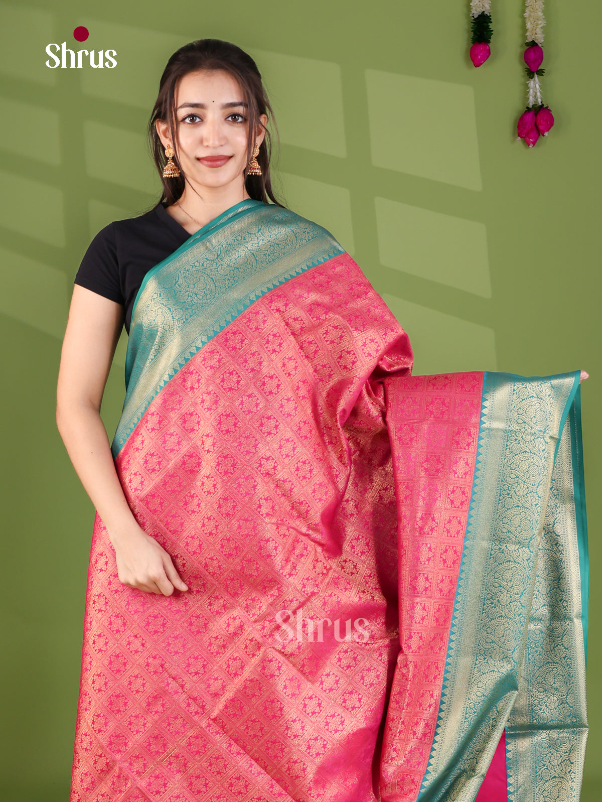 Semi Kanchipuram Saree - EJ26285