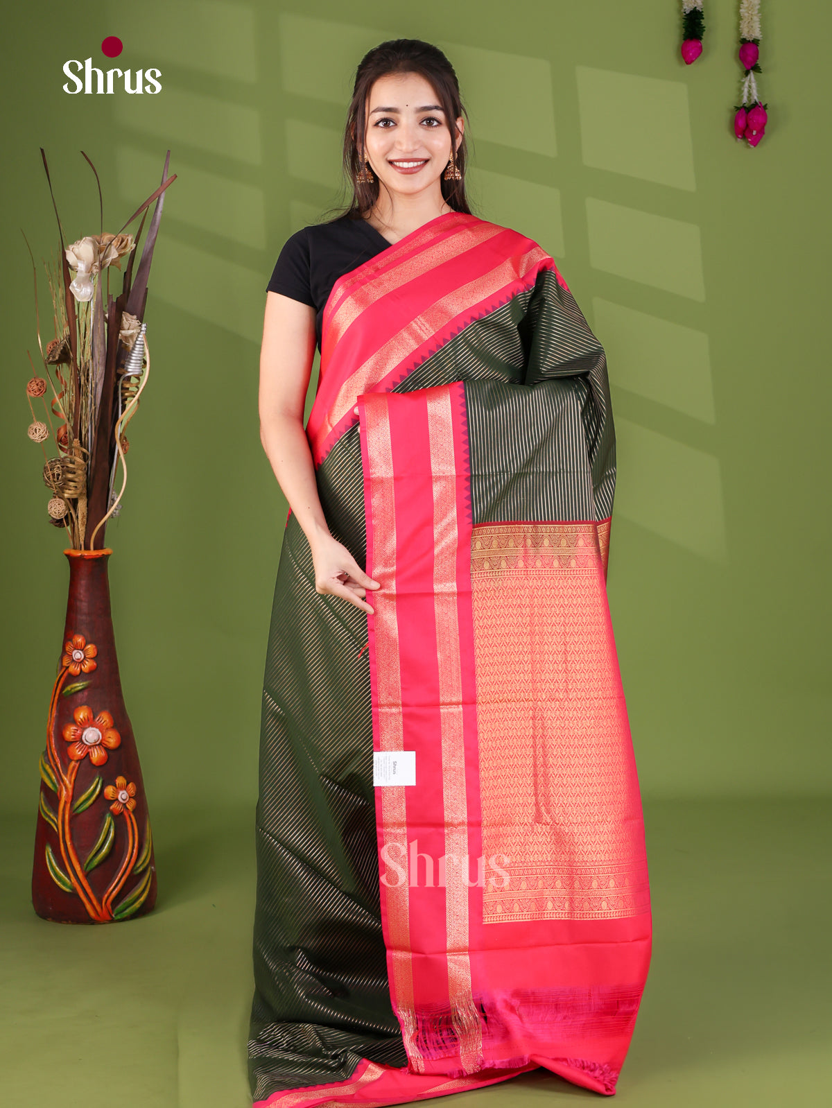 Semi Kanchipuram Saree - EJ26307