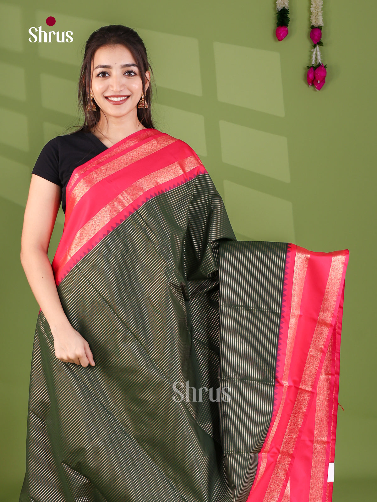 Semi Kanchipuram Saree - EJ26307