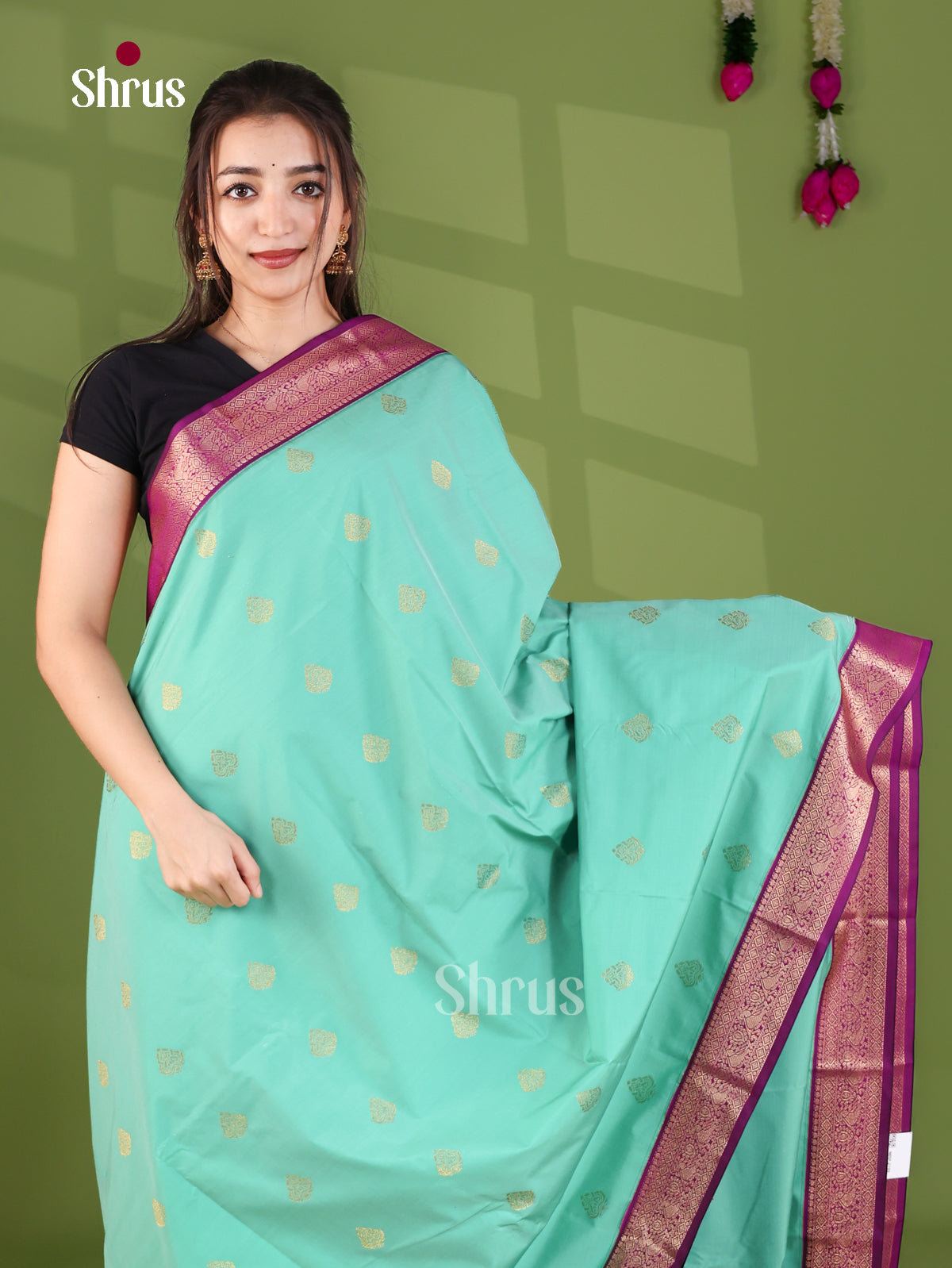 Semi Kanchipuram Saree - EJ26323