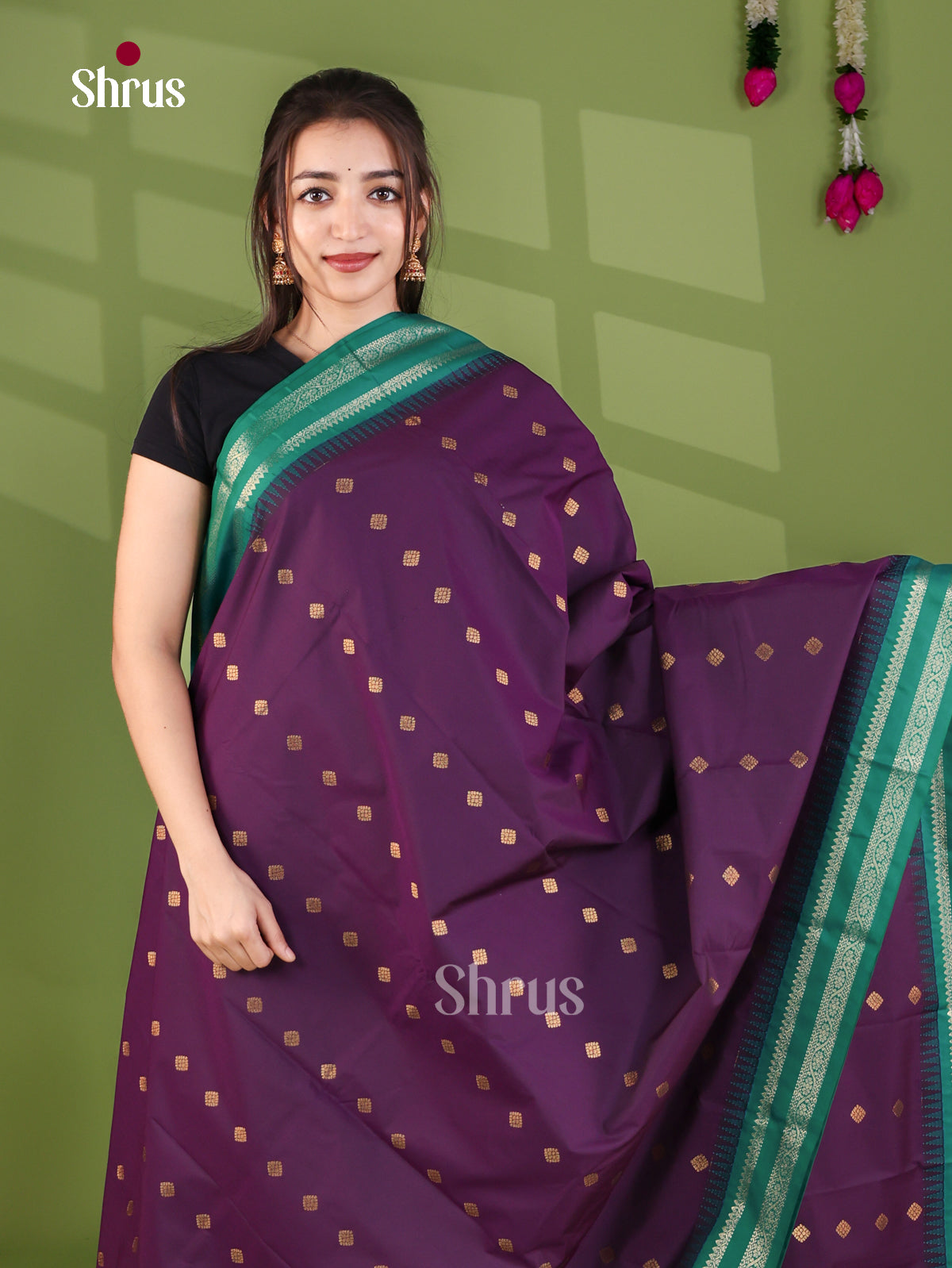 Semi Kanchipuram Saree - EJ26325