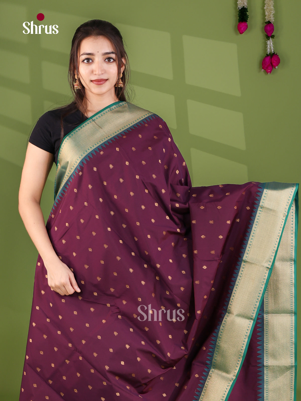 Semi Kanchipuram Saree - EJ26327