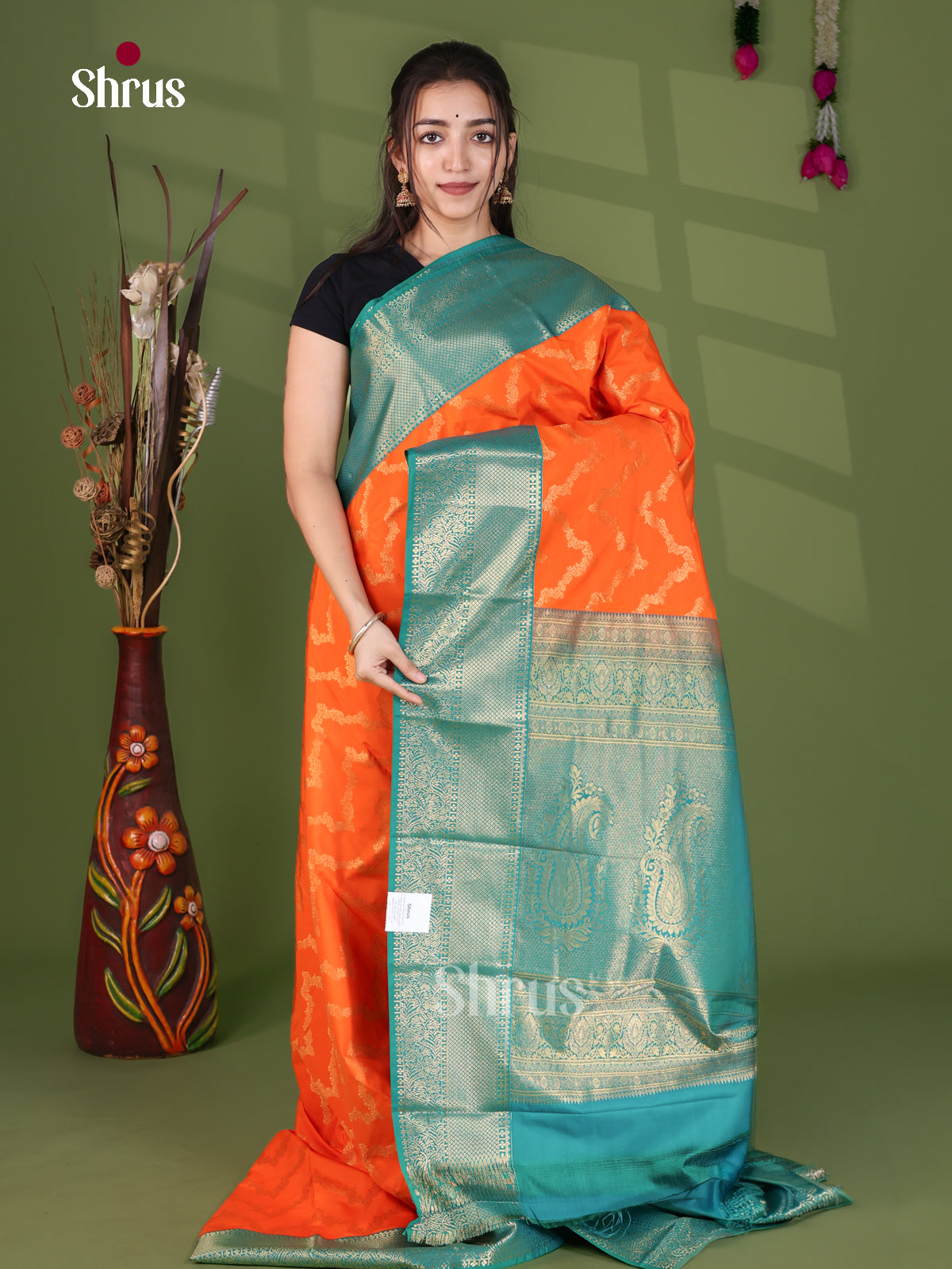 Semi Kanchipuram Saree - EJ26333
