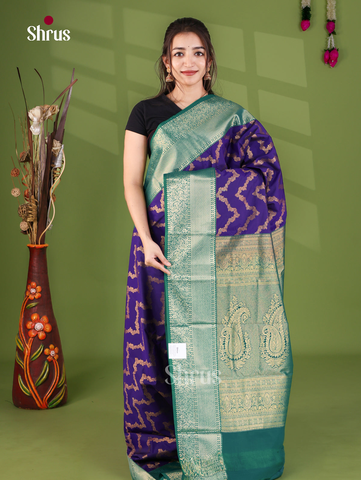 Semi Kanchipuram Saree - EJ26336