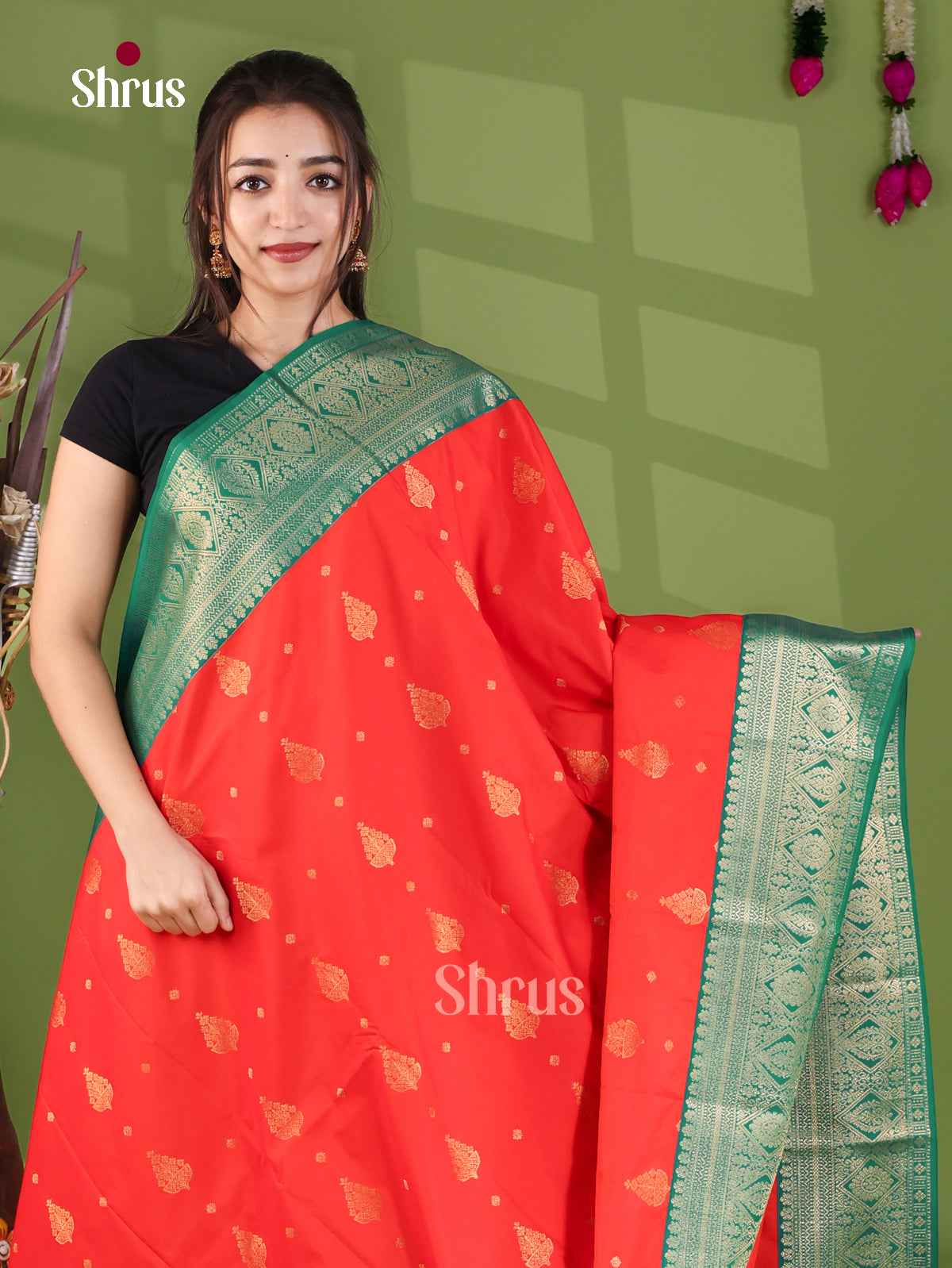Semi Kanchipuram Saree - EJ26338