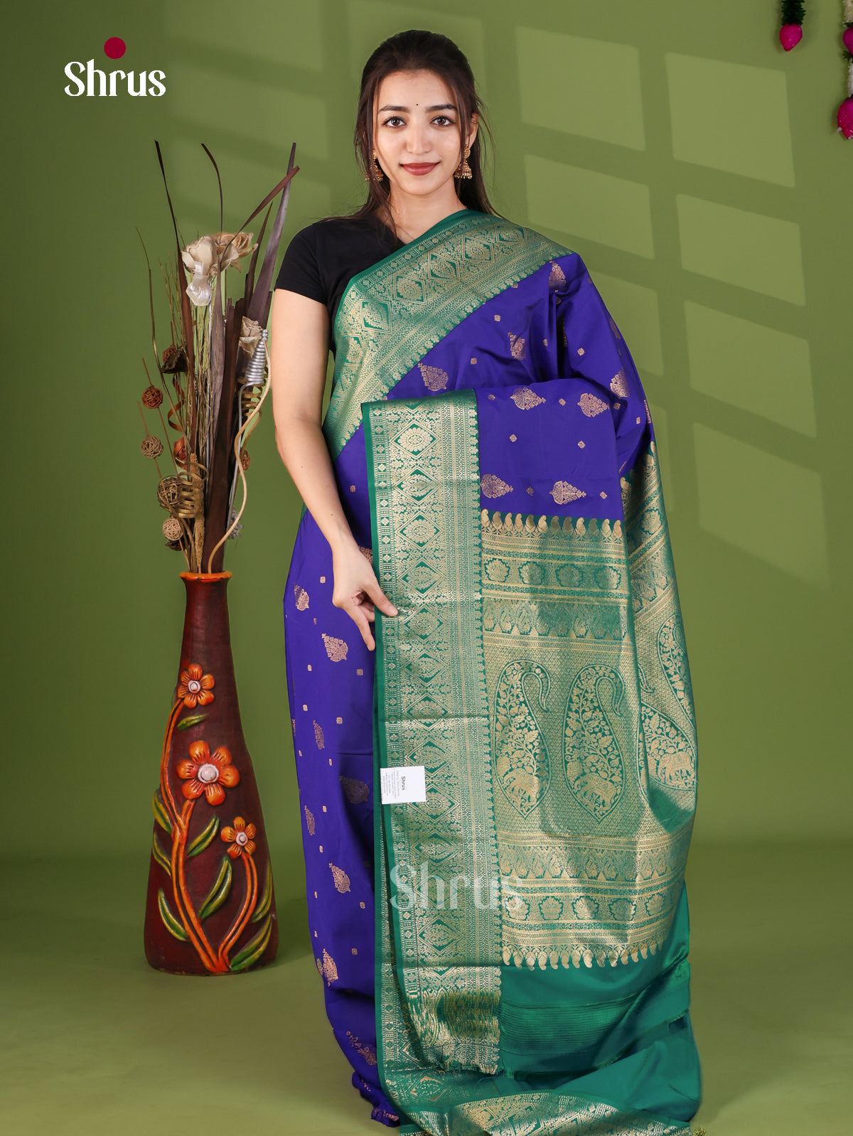 Semi Kanchipuram Saree - EJ26340