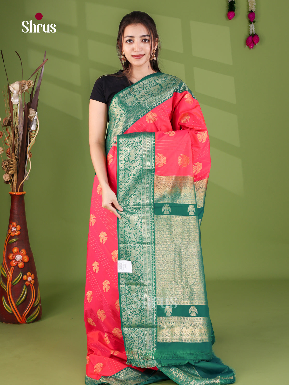 Semi Kanchipuram Saree - EJ26351