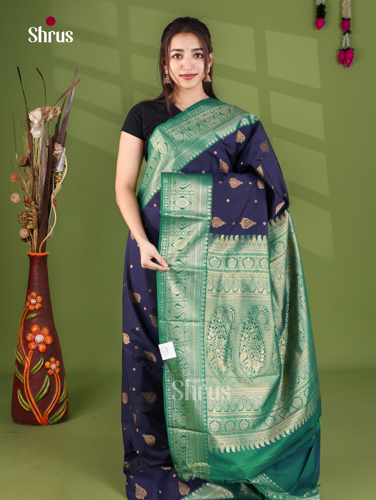 Semi Kanchipuram Saree - EJ26352