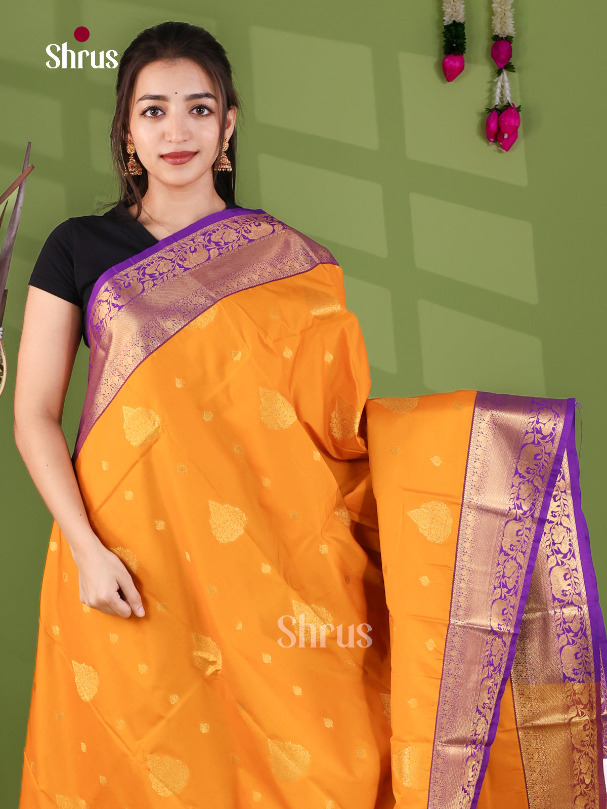 Semi Kanchipuram Saree - EJ26353
