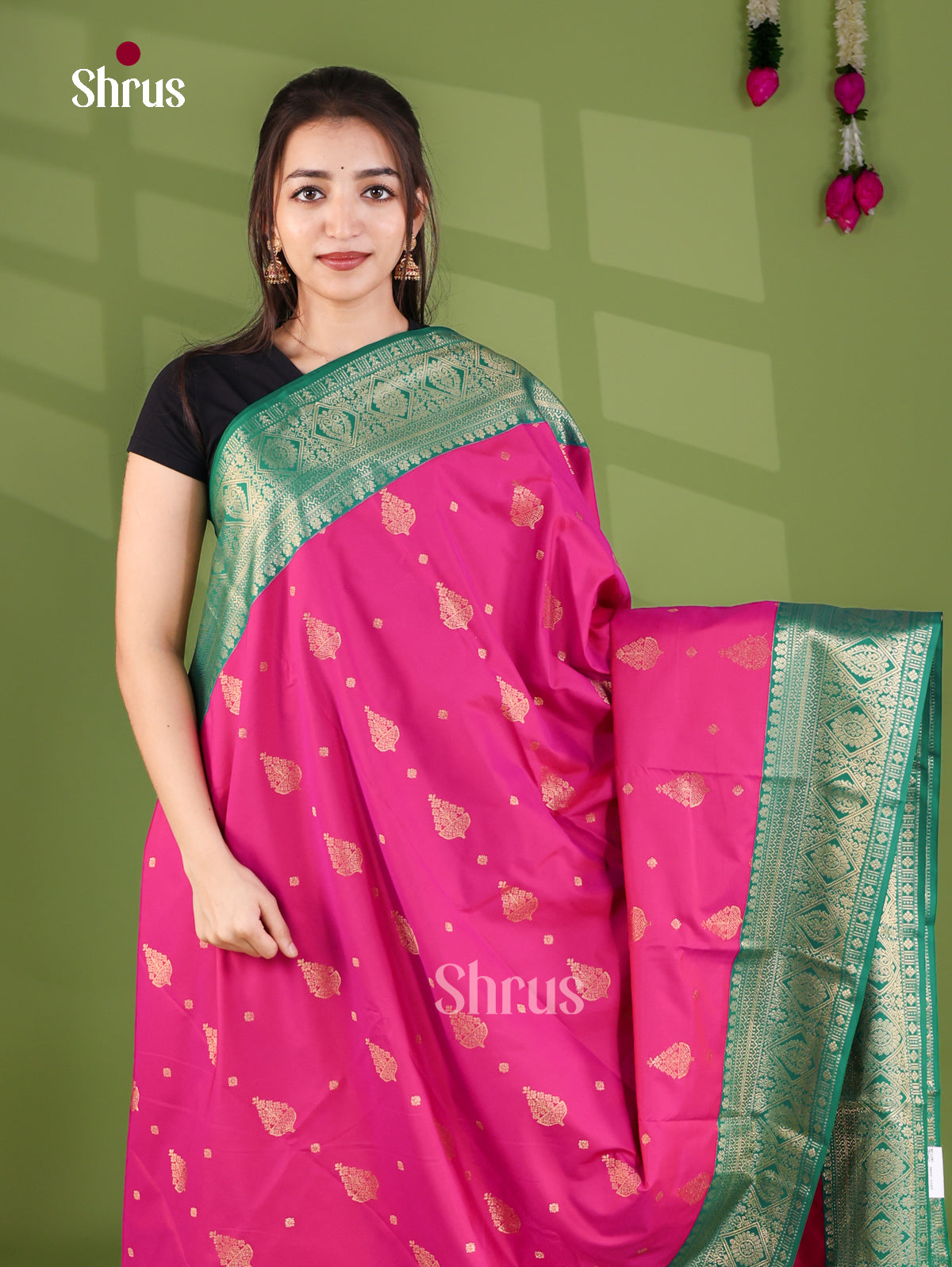 Semi Kanchipuram Saree - EJ26358
