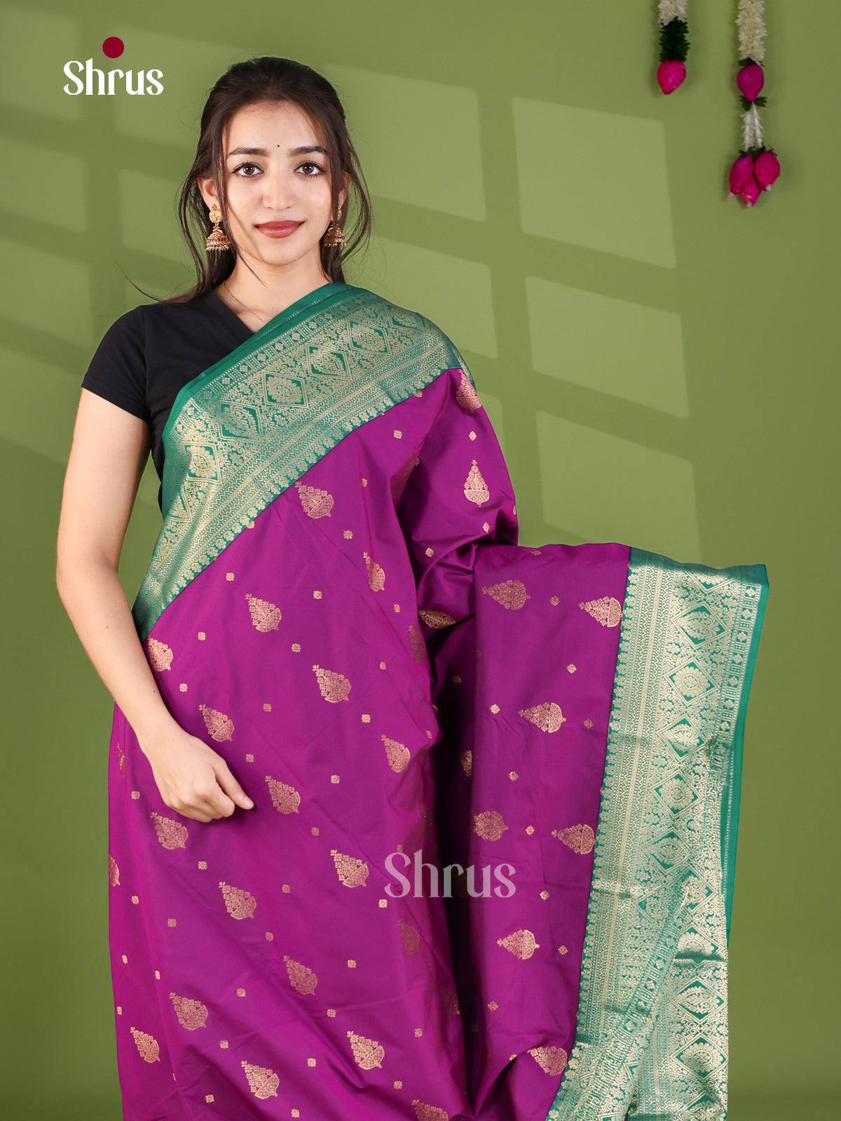 Semi Kanchipuram Saree - EJ26359