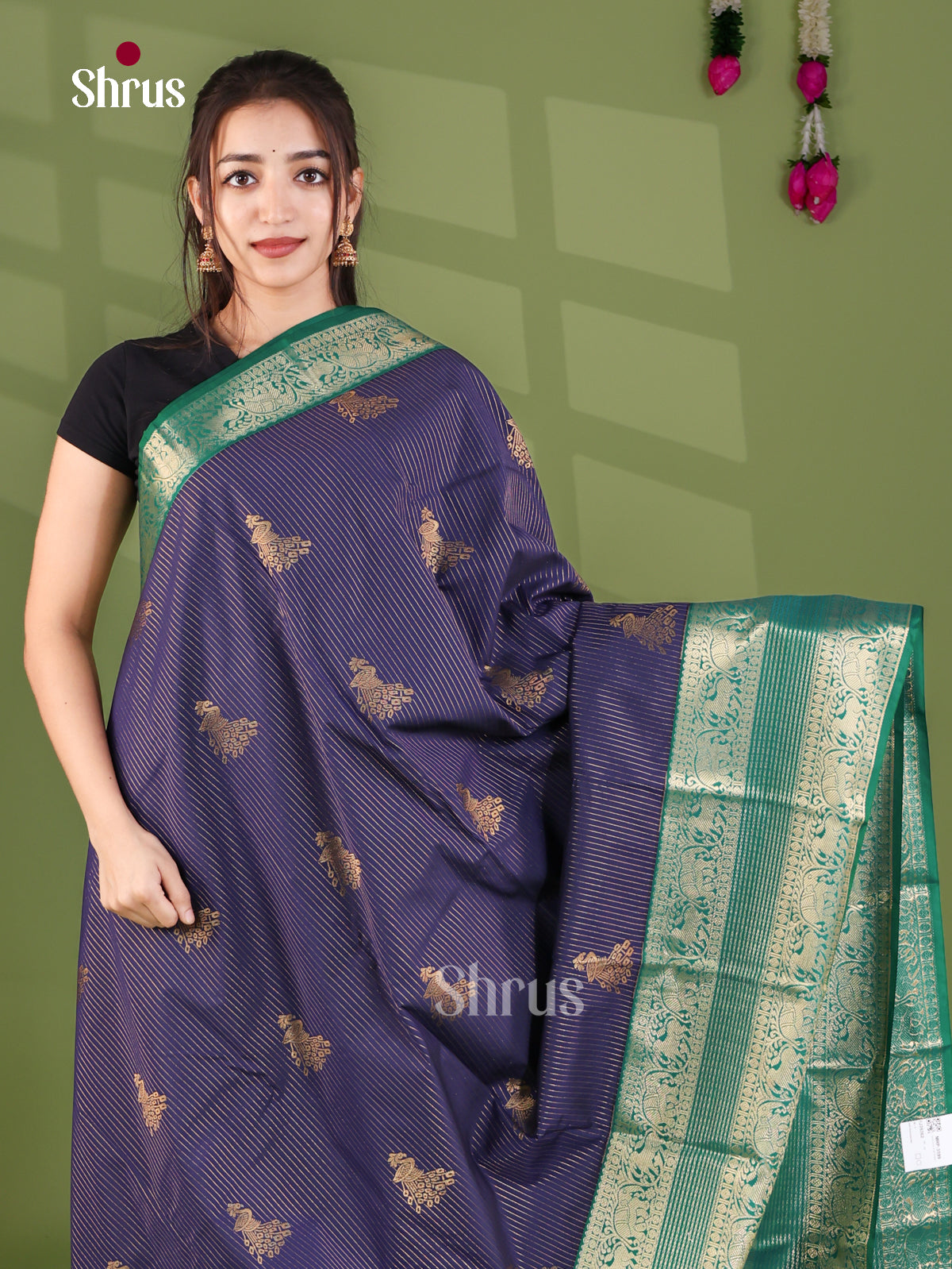 Semi Kanchipuram Saree - EJ26362