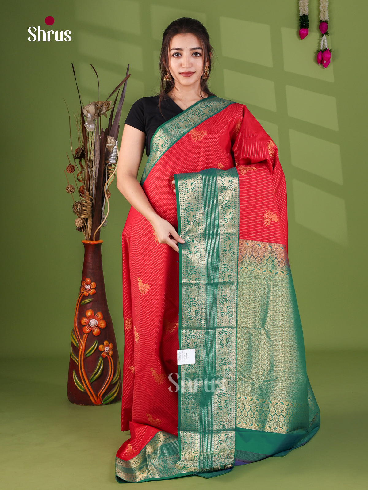 Semi Kanchipuram Saree - EJ26364