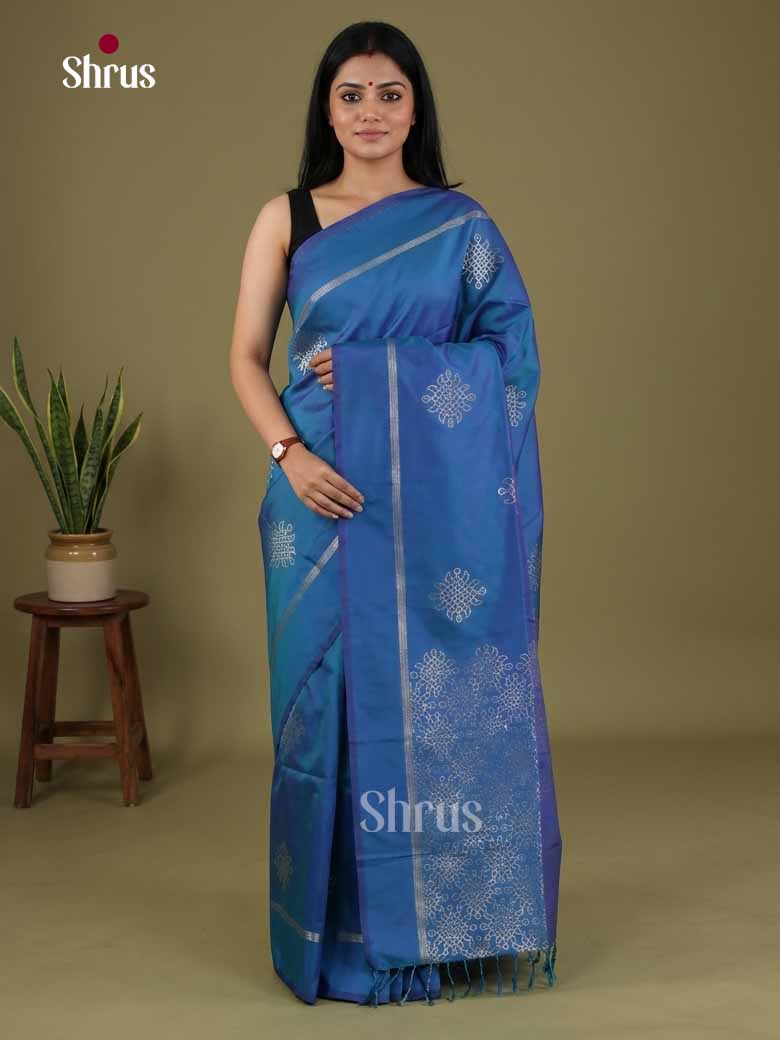 Kolam Semi Soft Silk Saree - EJ26493