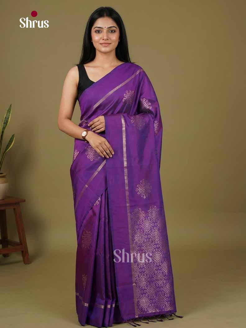Kolam Semi Soft Silk Saree - EJ26503