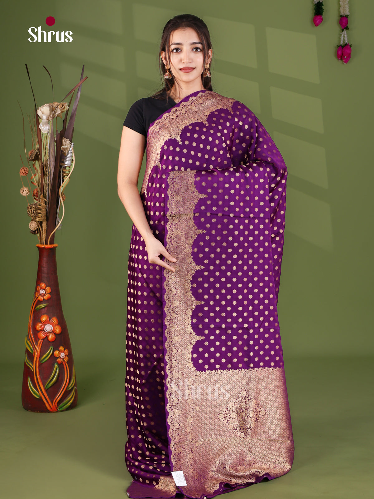Banarasi Saree - EJ27001 - Shop on Shrus.com