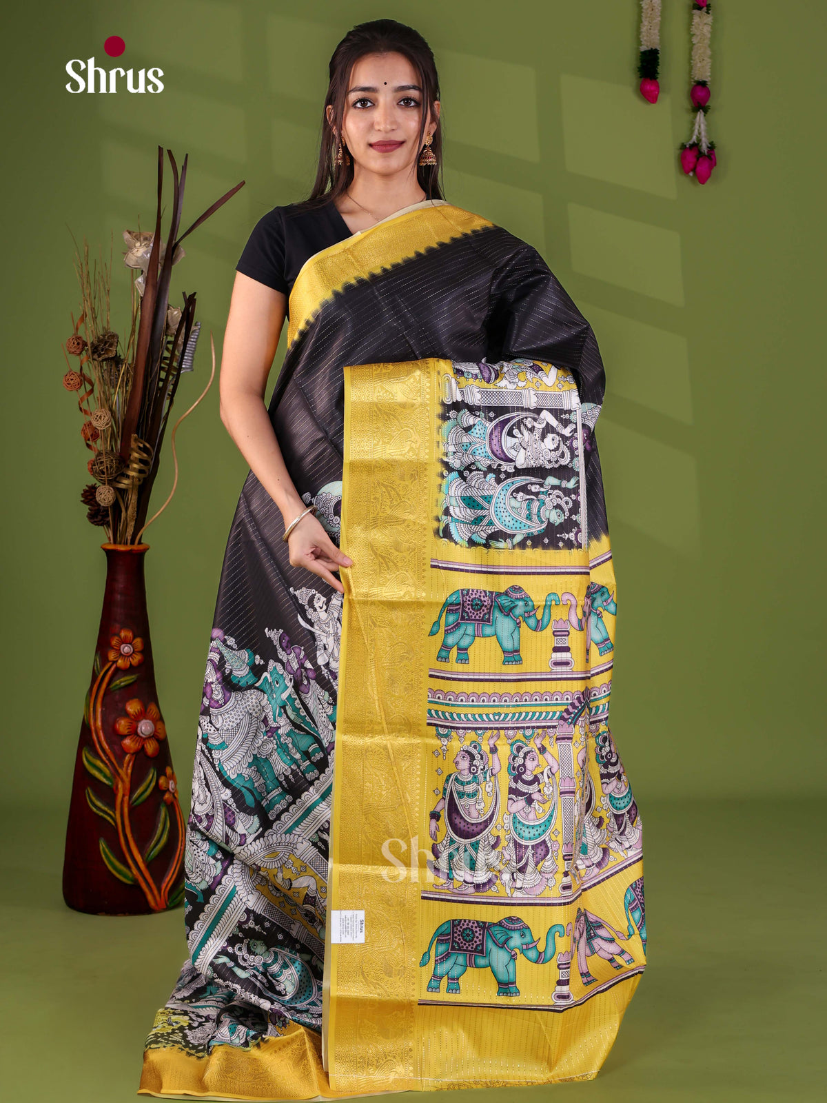 Semi Tussar Saree - EJ28029