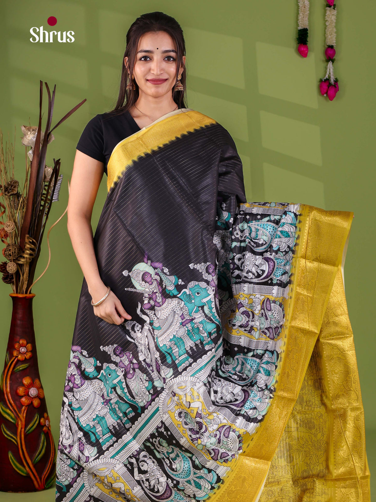 Semi Tussar Saree - EJ28029