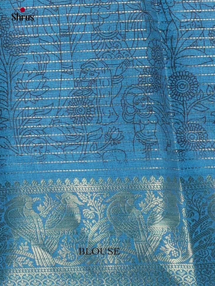 Semi Tussar Saree - EJ28036