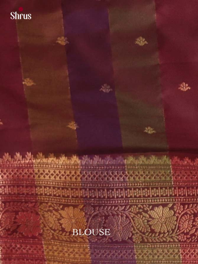 Semi Soft Silk - Madras Checks Saree - EJ29009