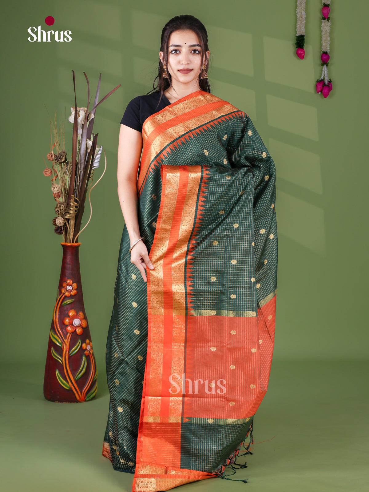 Chettinad Semi Silk Saree - EJ30383