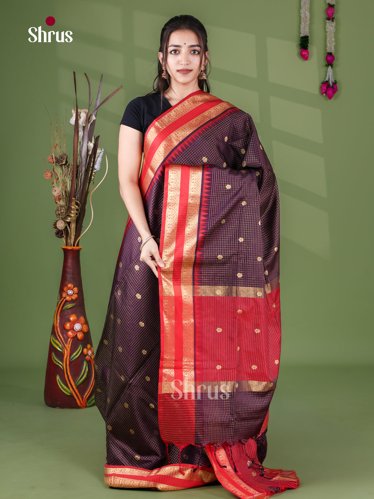 Chettinad Semi Silk Saree - EJ30384