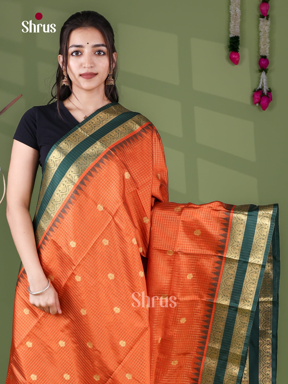 Chettinad Semi Silk Saree - EJ30386