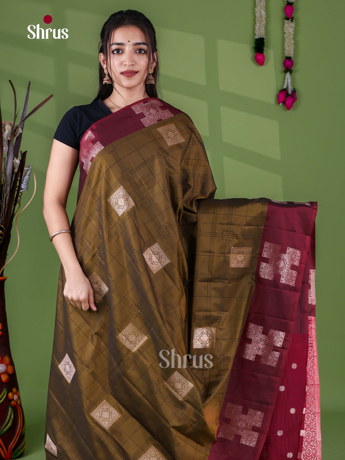 Semi Softsilk Saree - EJ30400