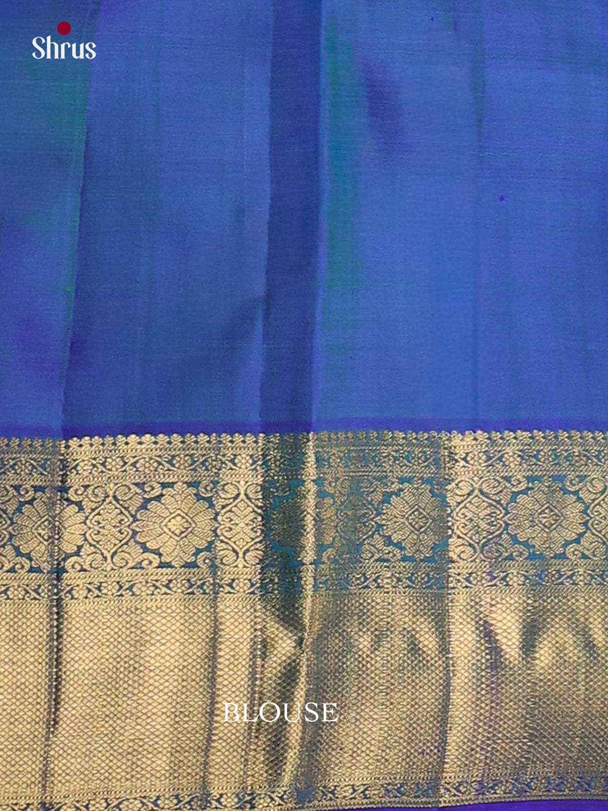 Exquisite Parrot Green Pattu Saree With Leaf Motifs | Royal Blue Zari Woven Border & Pallu