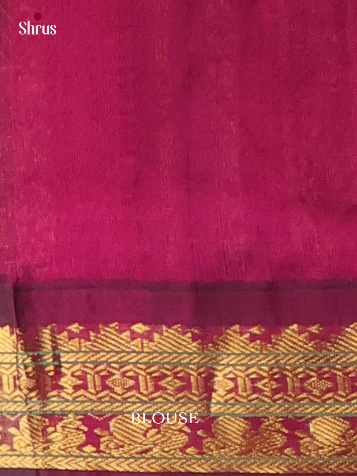 Glorious Mustard Yellow Silk Cotton Saree with Plain Body & Deep Maroon Zari Border 2