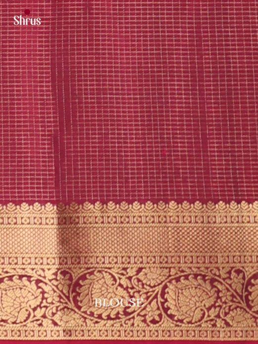 Gorgeous Grey Soft Silk Sarees With Fine Lines, Gopuram & Manga Buttas And Dark Pink Zari Woven Border 2
