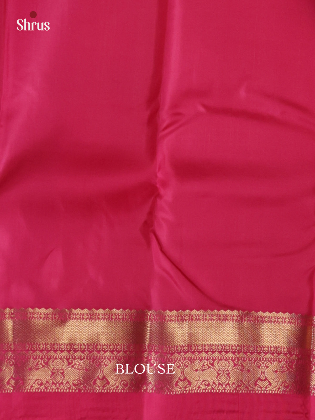 Buy Gorgeous Green Kanjivaram Saree With Leaf Buttas, Red Zari Border & Brocade Pallu
