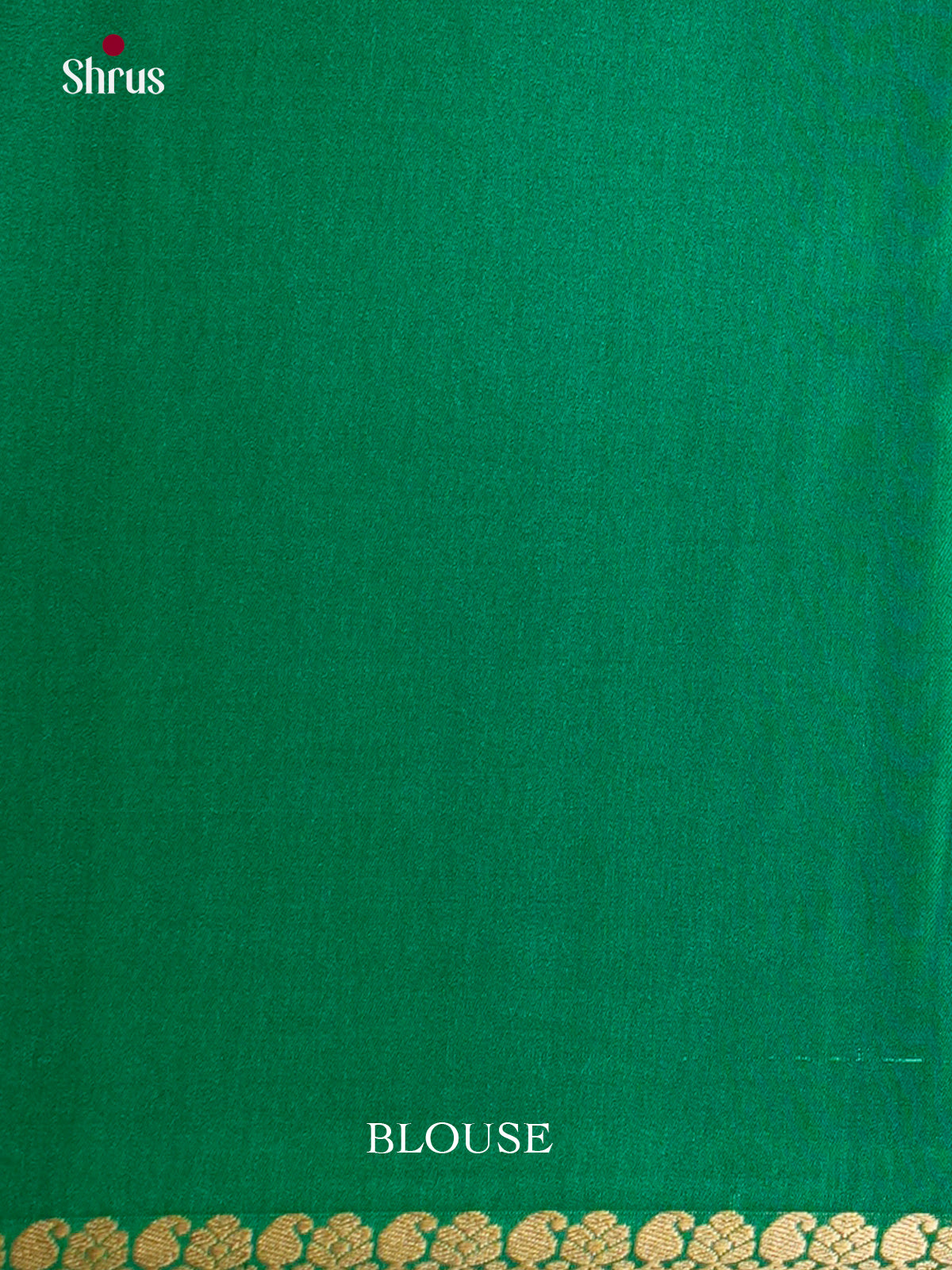 Buy Opulent Green Mysore Crepe Silk Saree with Plain Body, Thin Zari Border & Traditional Pallu