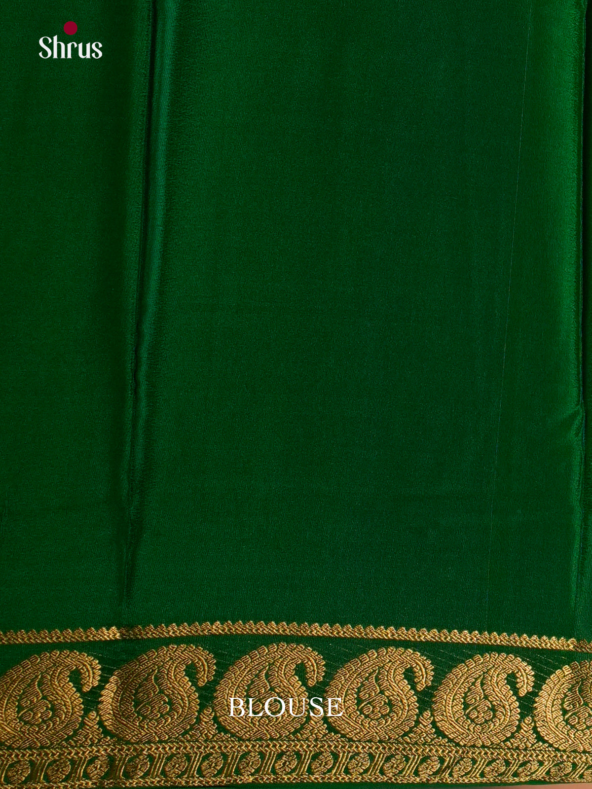 Buy Regal Green Mysore Silk Sarees With Zari Woven Border & Chit Pallu