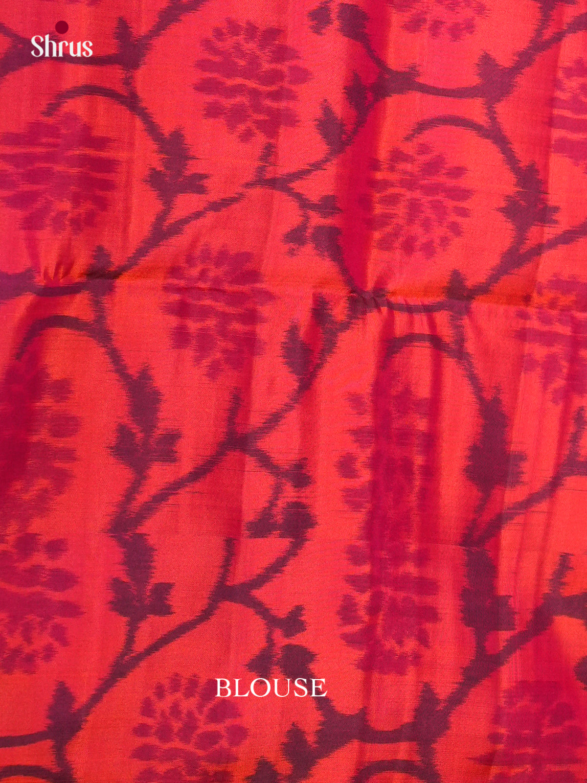 Buy Classic Green Silk Saree with Zari Buttas & Orange Floral Ikkat Border & Brocade Pallu