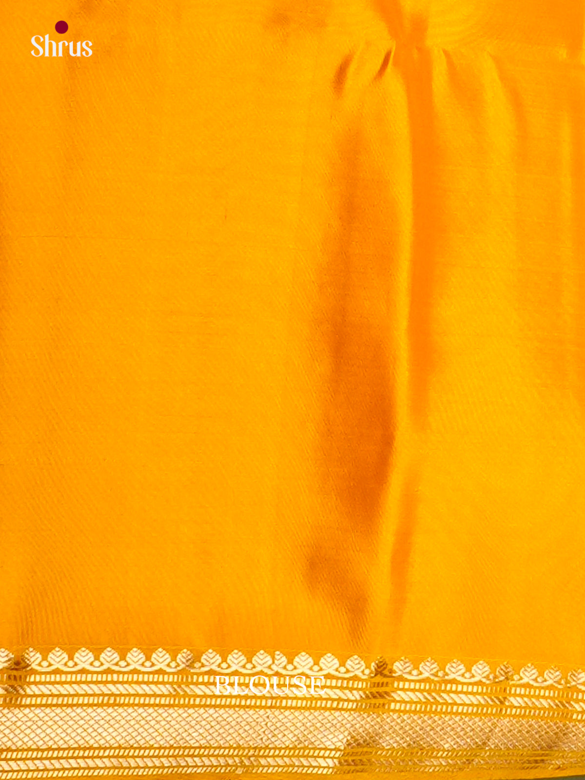 Chic Half & Half Silk Sarees In Fawn With Gold Buttas, Ikkat Design & Yellow Brocade Pallu