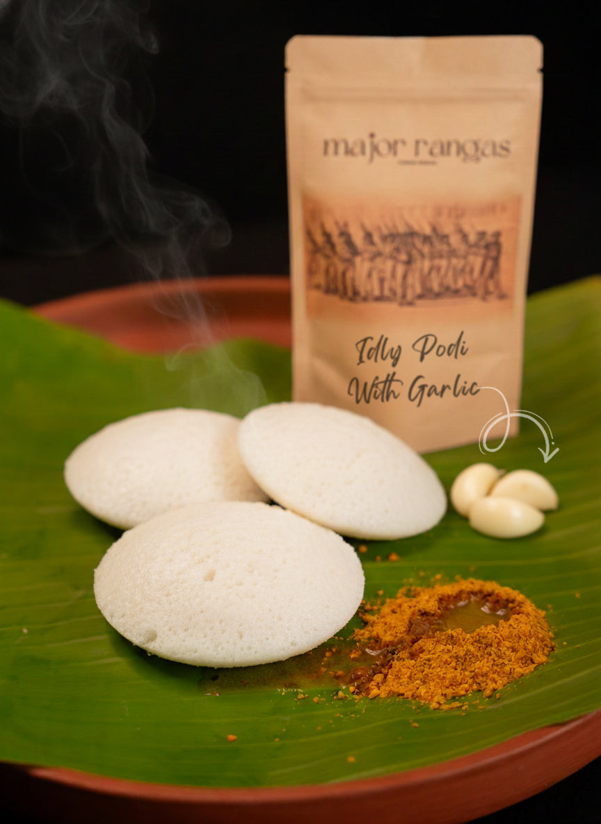 Idly Podi with Garlic