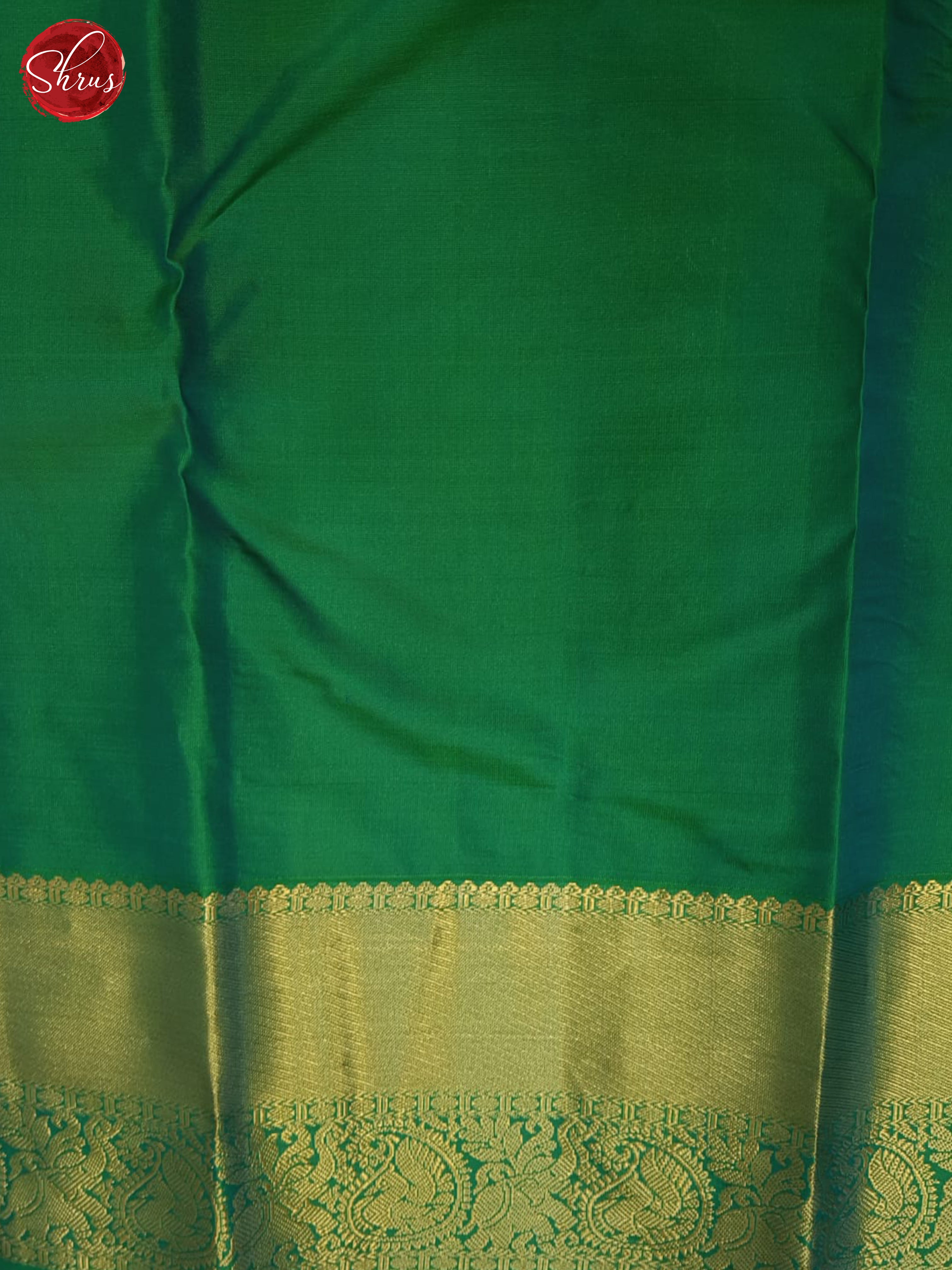 Light Green & Green  - Kanchipuram silk - Shop on ShrusEternity.com