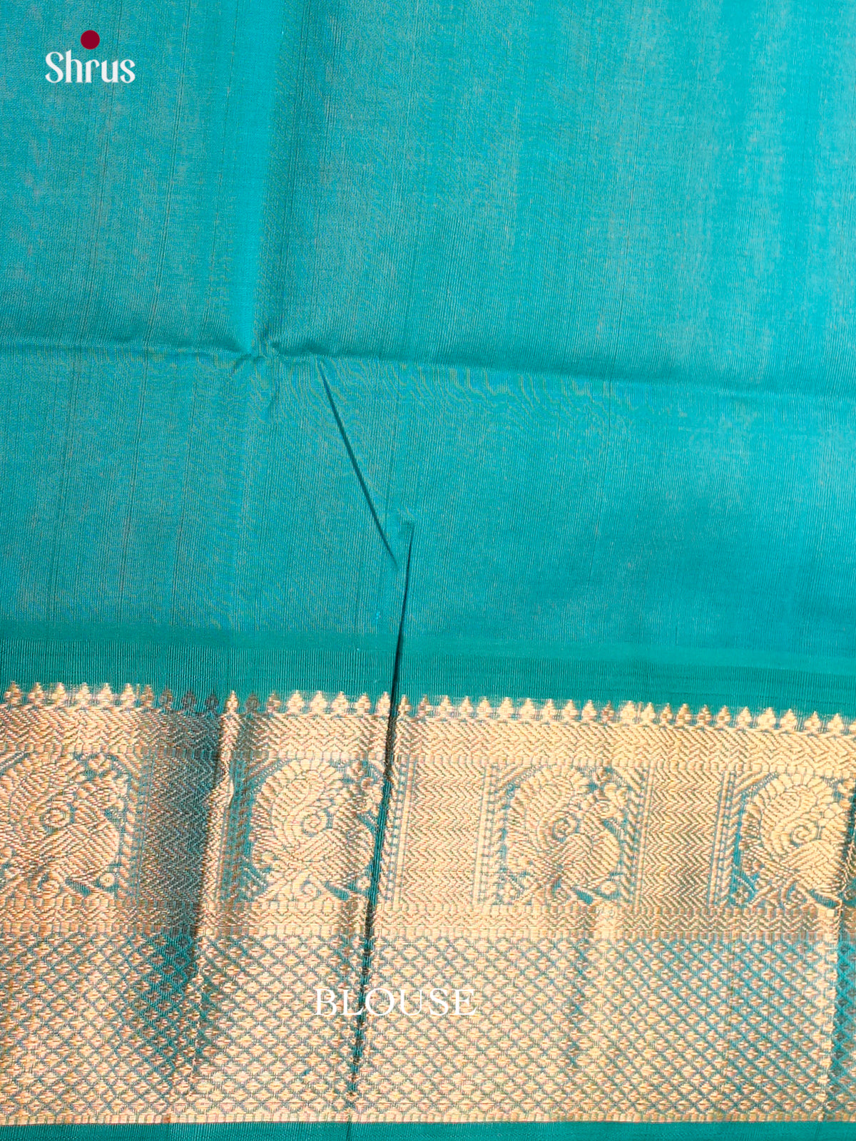 Buy Breezy Lavender Cotton Silk Saree With Peacock Buttas, Teal Korvai Zari Border & Pallu