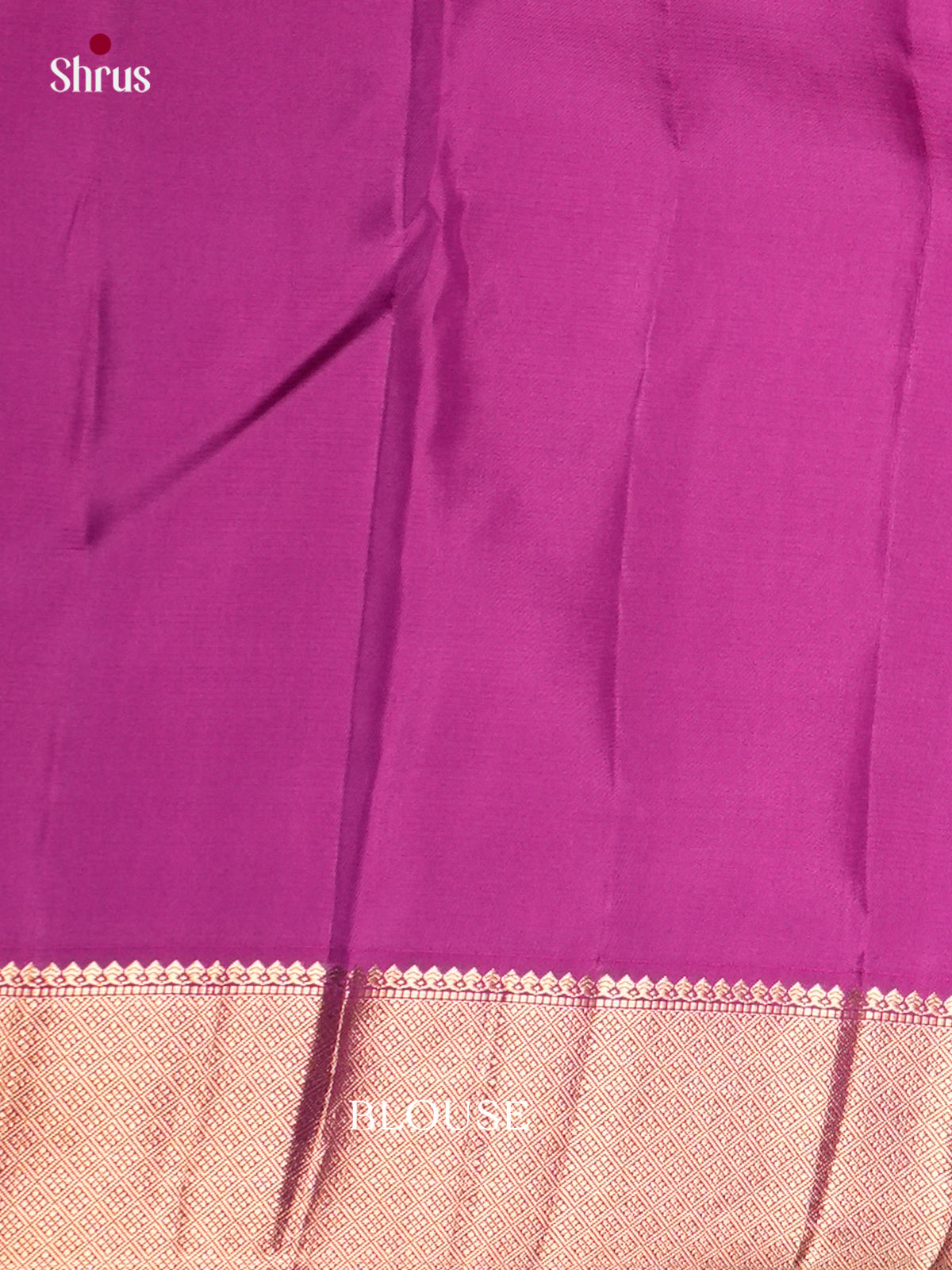 Buy Enchanting Lavender Kanjivaram Saree with Gold Buttas, Kaddi Border & Purple Pallu