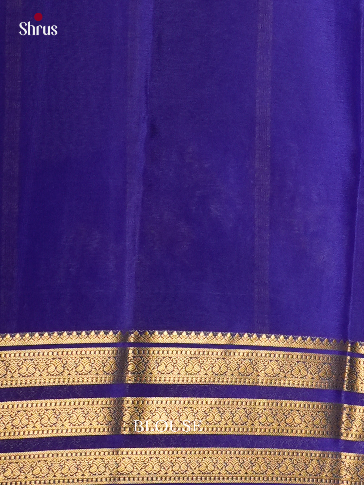 Buy Opulent Lavender Pure Mysore Silk Sarees with Kalamkari Style Floral Print & Blue Zari Striped Border