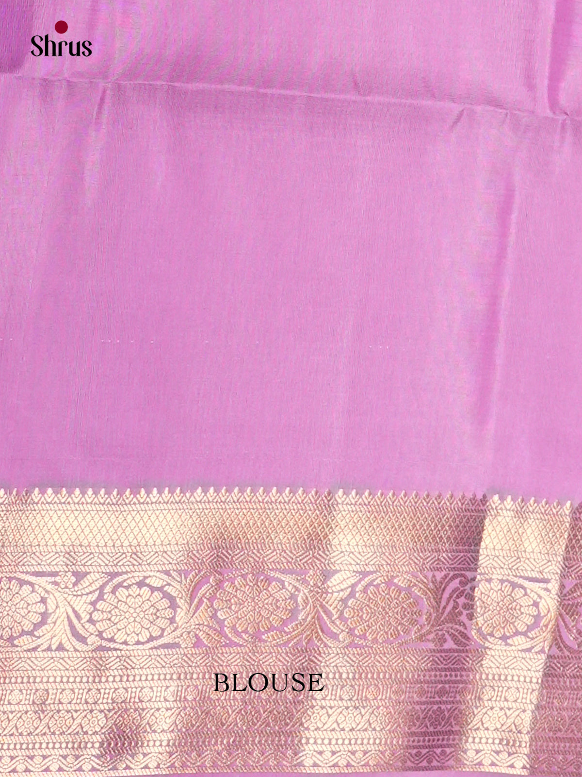 Opulent Lavender Pure Soft Silk Sarees with Gold Floral Nestling, Zari Border & Brocade pallu