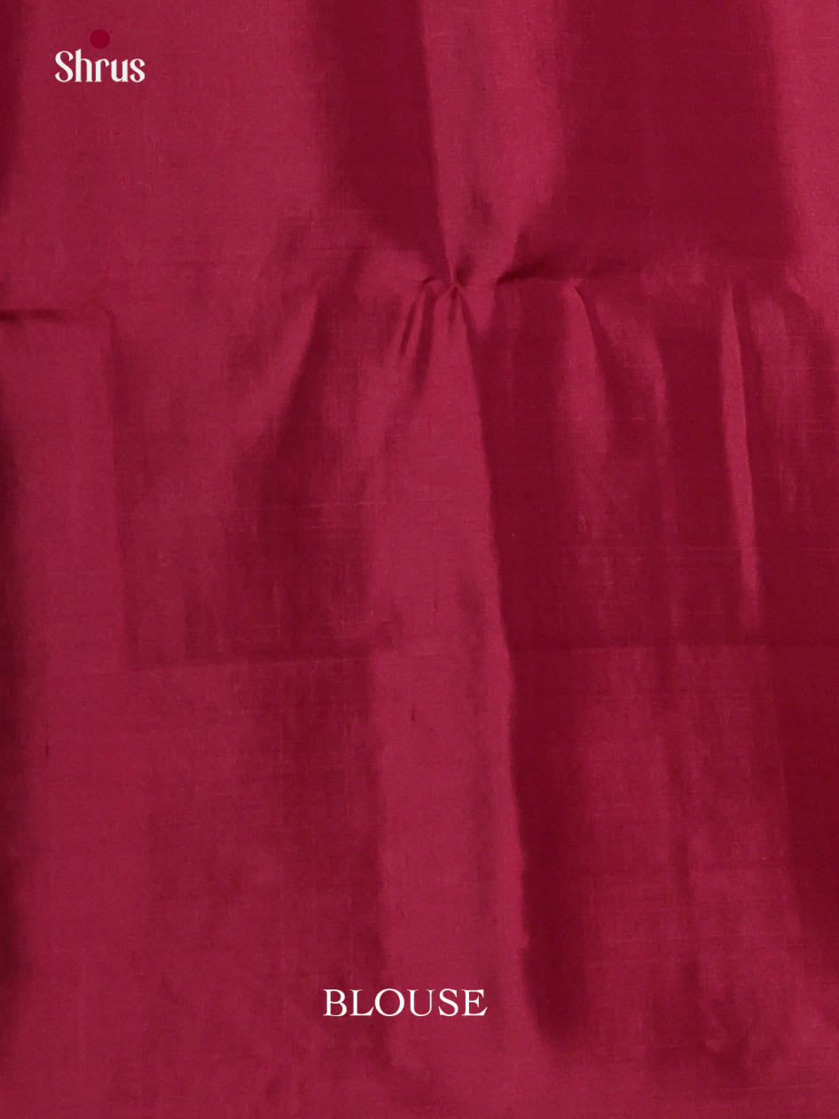 Buy Beautiful Lavender Silk Saree with Zari Floral Brocade, Maroon Woven Border & Pallu